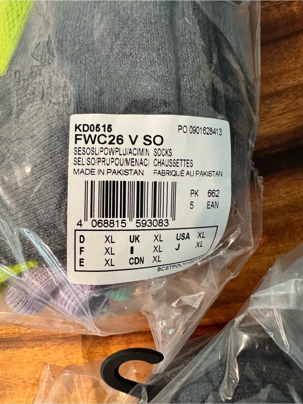 NWT adidas Low-Cut Cushioned Athletic Socks in Gray and Neon Green
